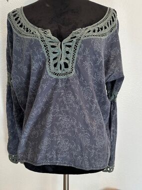 Vintage Free People peasant Blouse